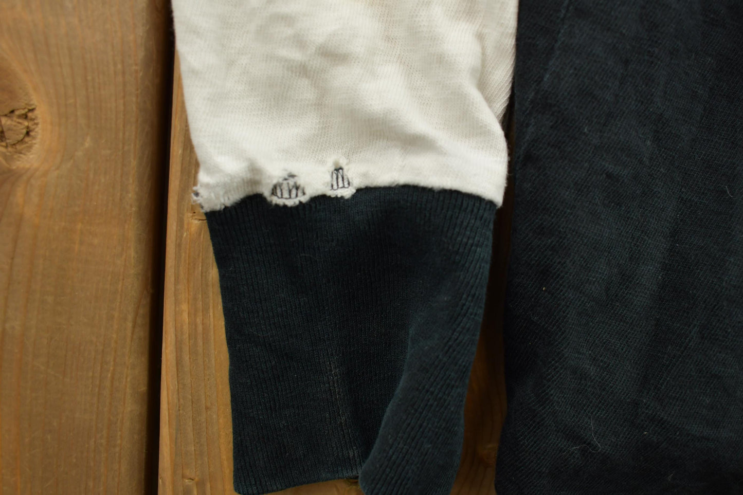 Vintage Y2K Polo Ralph Lauren Black And White Rugby Sweatshirt Men's XL from propervintagecanada