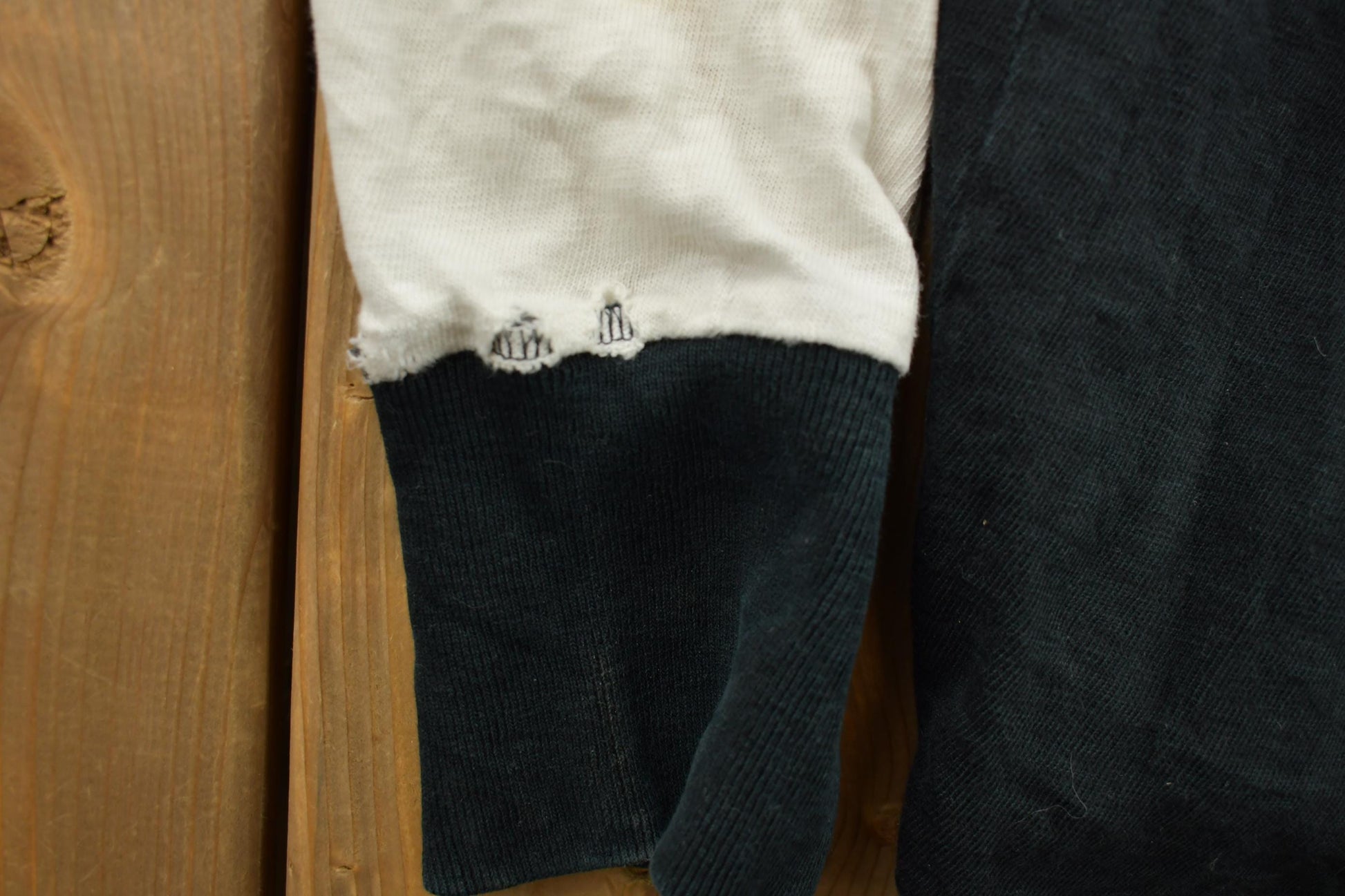 Vintage Y2K Polo Ralph Lauren Black And White Rugby Sweatshirt Men's XL from propervintagecanada