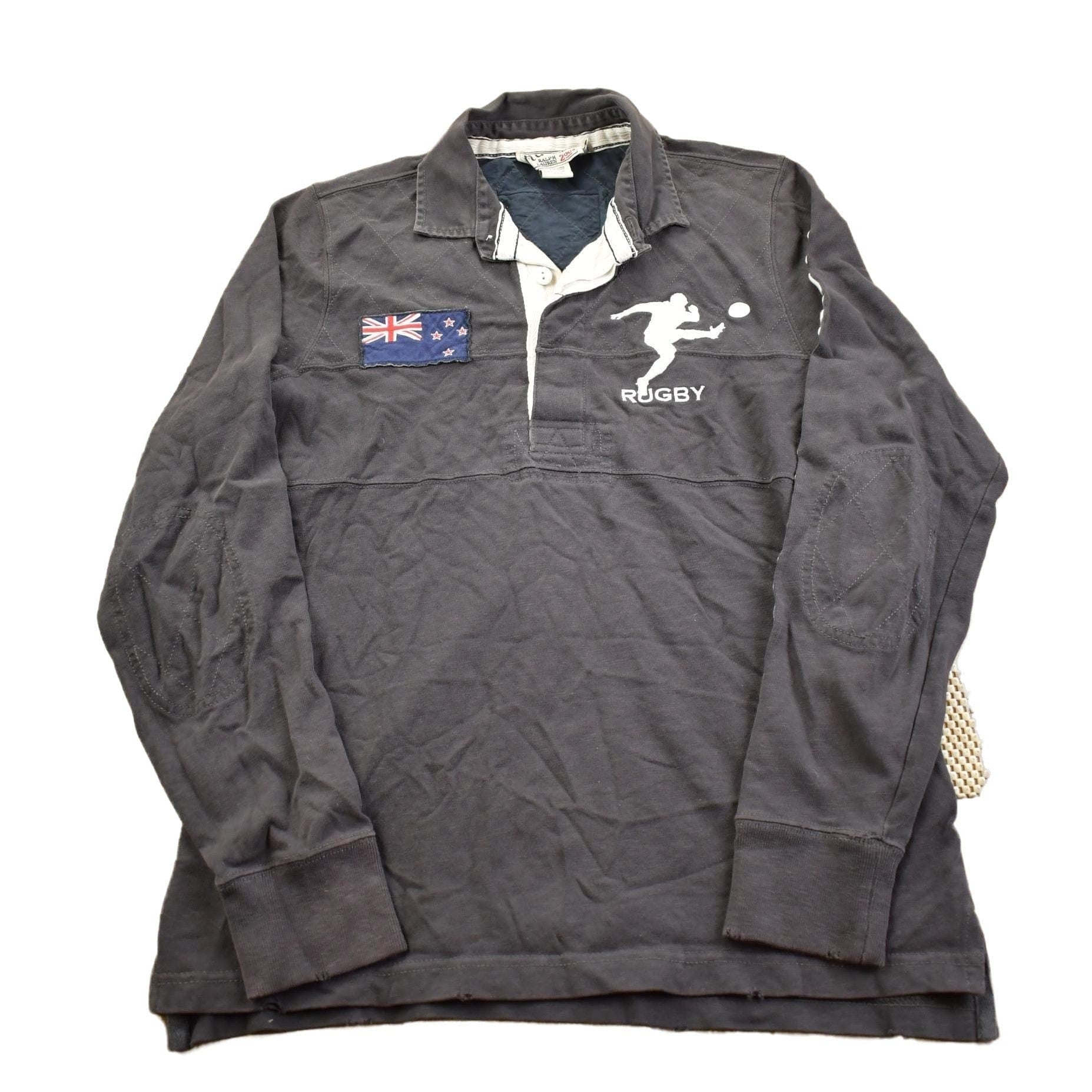 Vintage Y2K Polo Rugby New Zealand Rugby Shirt Men's Medium from propervintagecanada