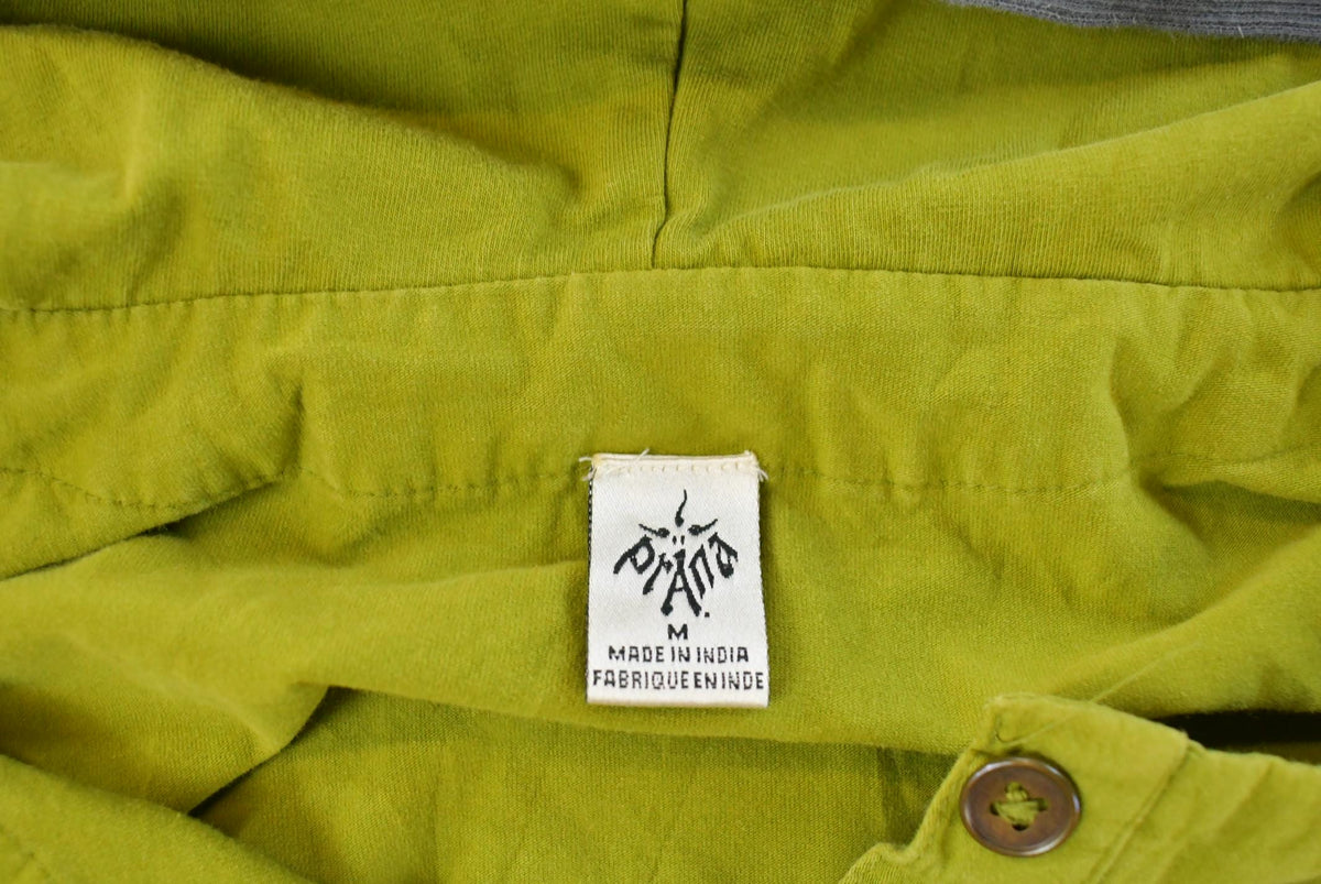 Vintage Y2K Prana Hooded Henley Shirt Women's M from propervintagecanada