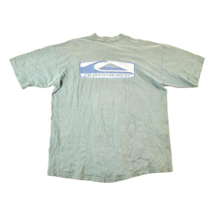 Vintage Y2K Quicksilver Souvenir Surfing T-Shirt Mens L from propervintagecanada