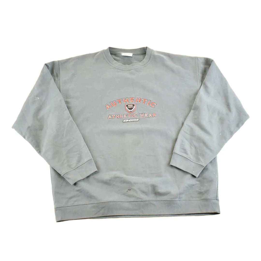 Vintage Y2K Reebok Embroidered Souvenir Crewneck Sweatshirt Men's L from propervintagecanada