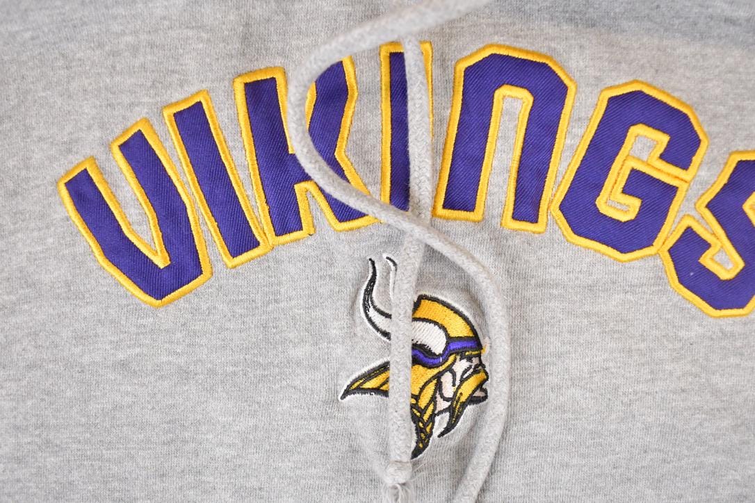 Vintage Y2K Reebok Minnesota Vikings NFL Crewneck Sweatshirt Mens L from propervintagecanada