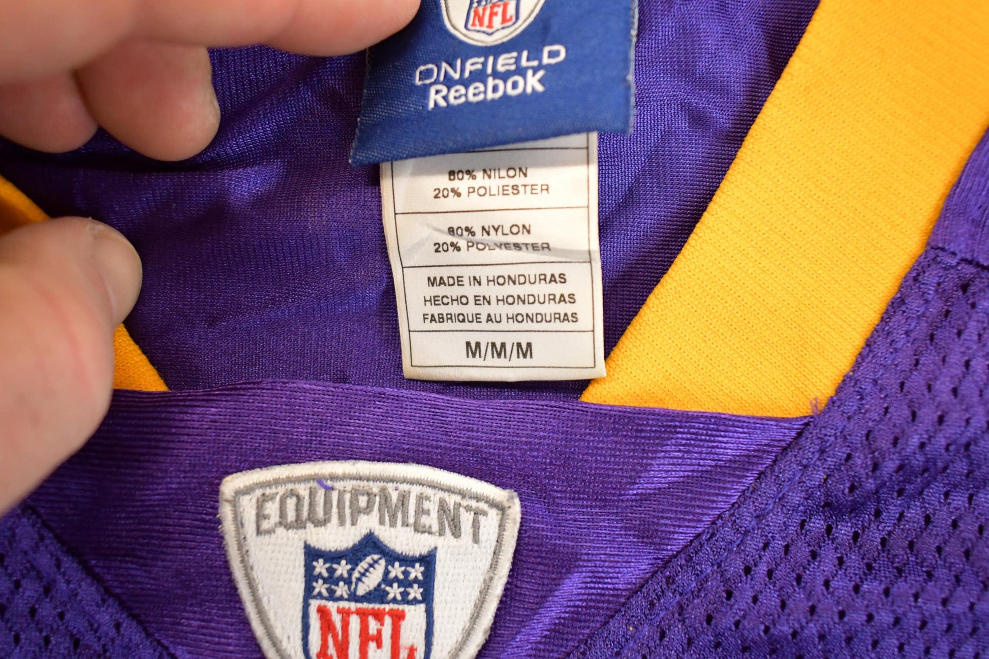 Vintage Y2K Reebok Minnesota Vikings Percy Harvin NFL Jersey Men's M from propervintagecanada