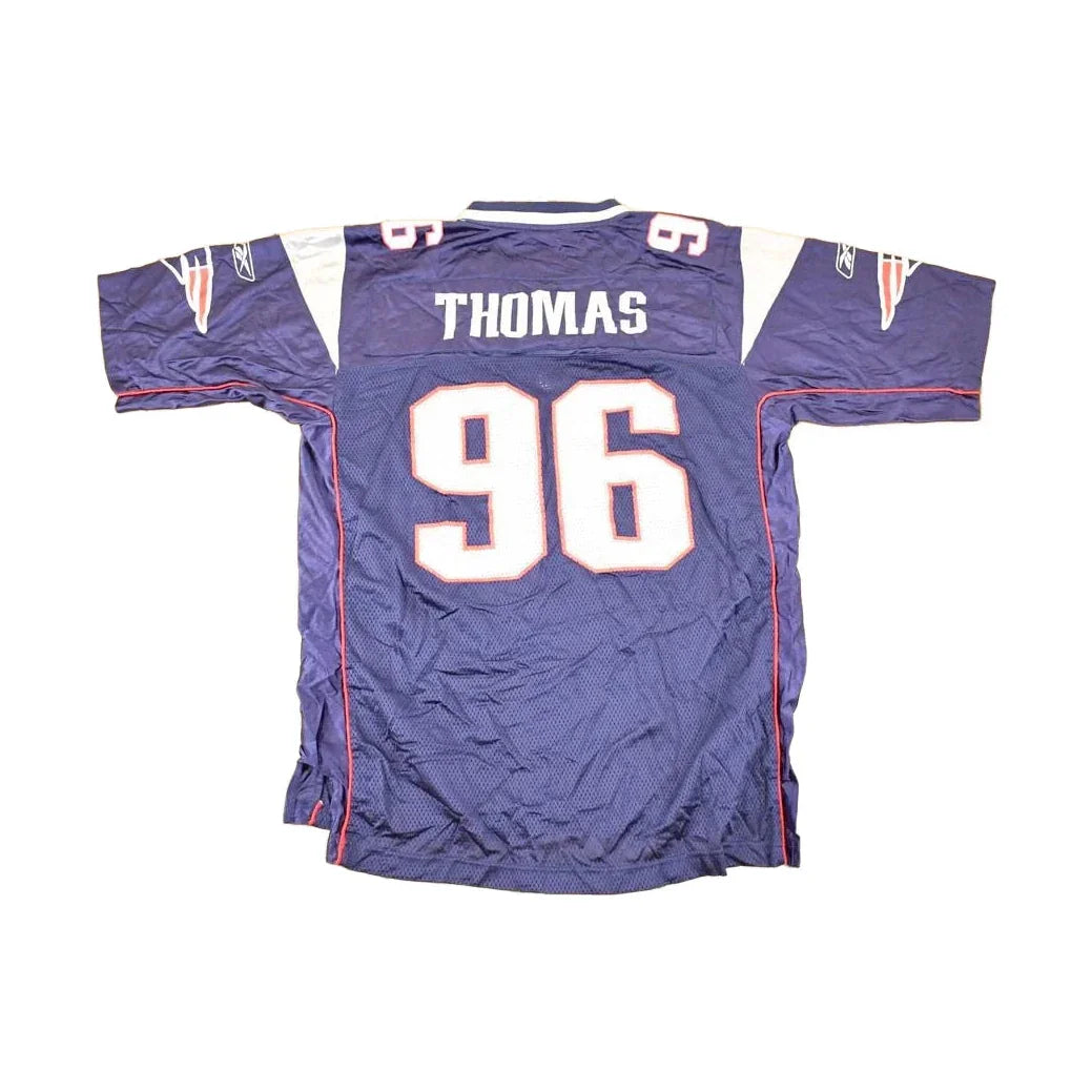 Vintage Y2K Reebok New England Patriots Adalius Thomas NFL Jersey Men's L from propervintagecanada