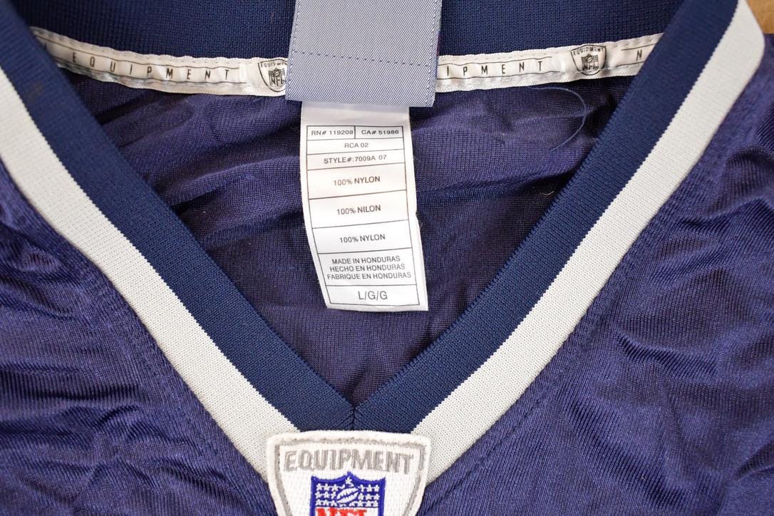 Vintage Y2K Reebok New England Patriots Adalius Thomas NFL Jersey Men's L from propervintagecanada