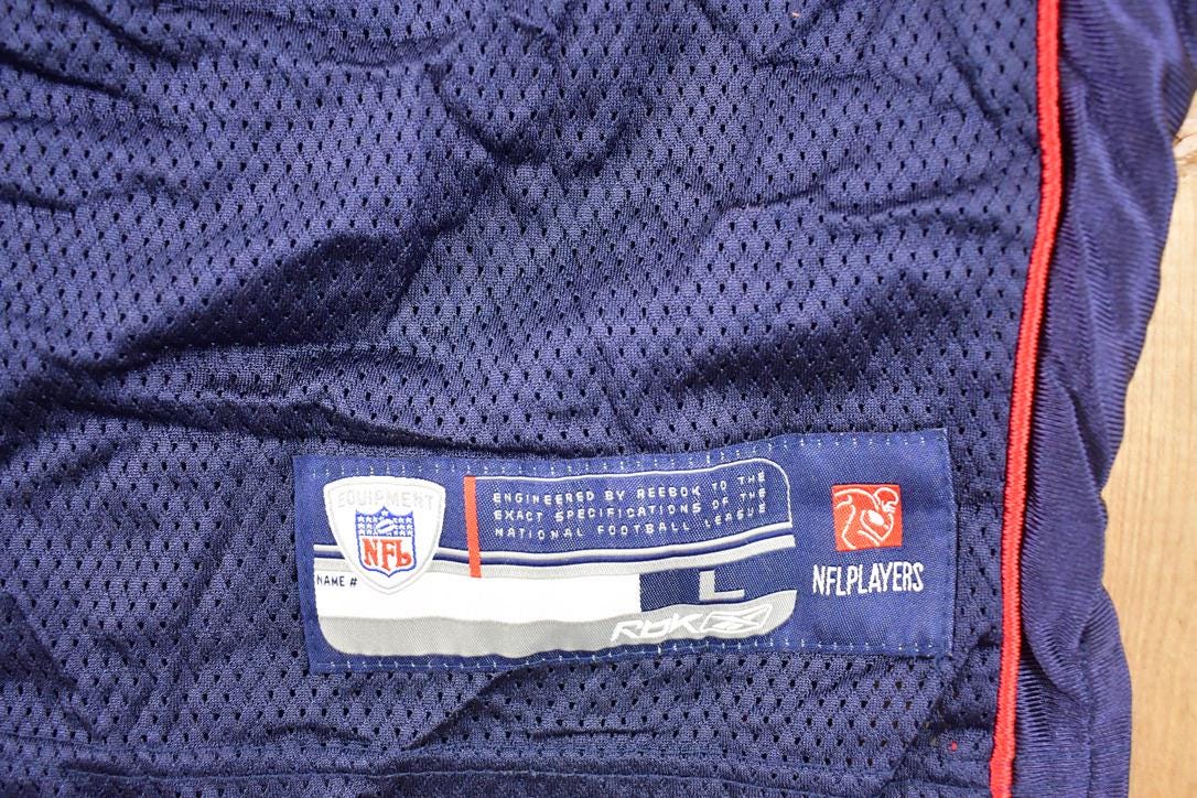 Vintage Y2K Reebok New England Patriots Adalius Thomas NFL Jersey Men's L from propervintagecanada