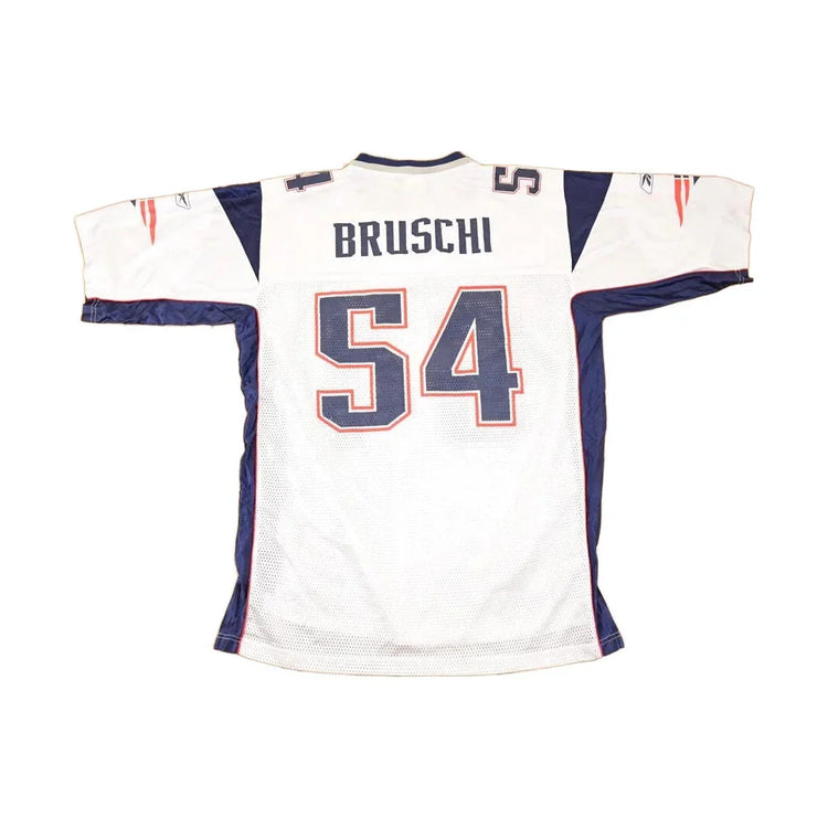 Vintage Y2K Reebok New England Patriots Tedy Bruschi NFL Jersey Men's L from propervintagecanada