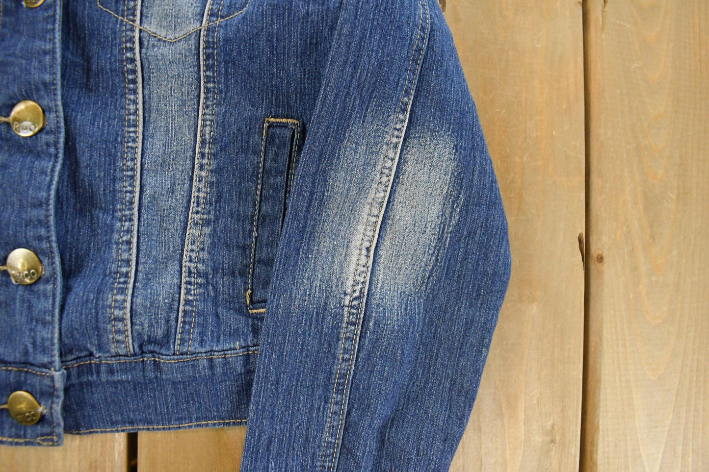 Vintage Y2K Rico Jeans Denim Trucker Jean Jacket Women's Small / Denim Jacket / 2000s Coat from propervintagecanada