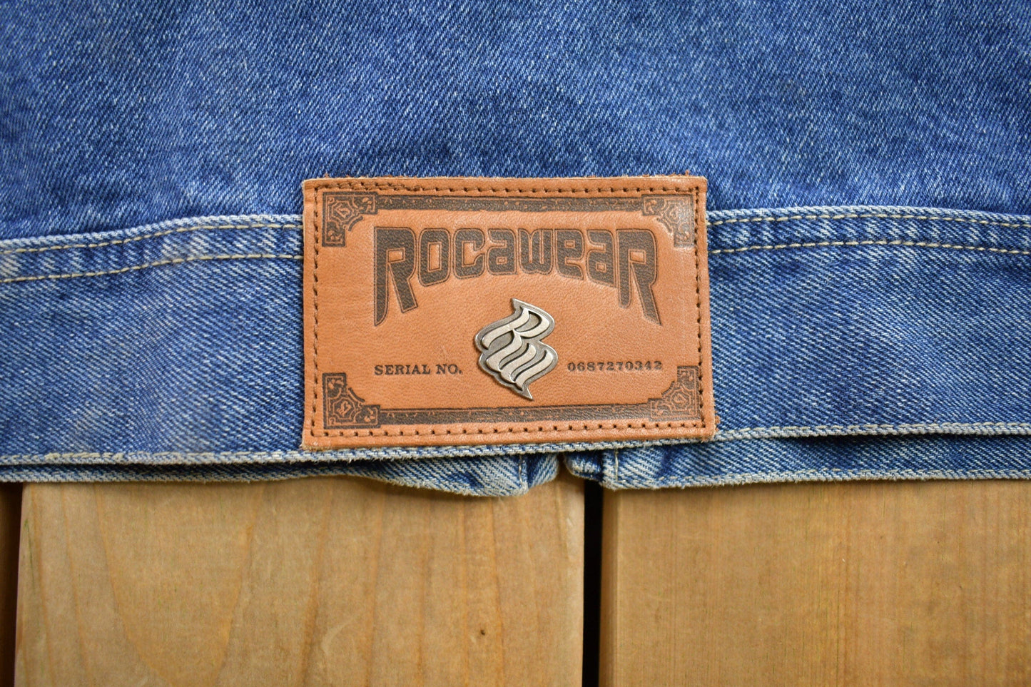 Vintage Y2k Rocawear Denim Jean Jacket Men's XL from propervintagecanada