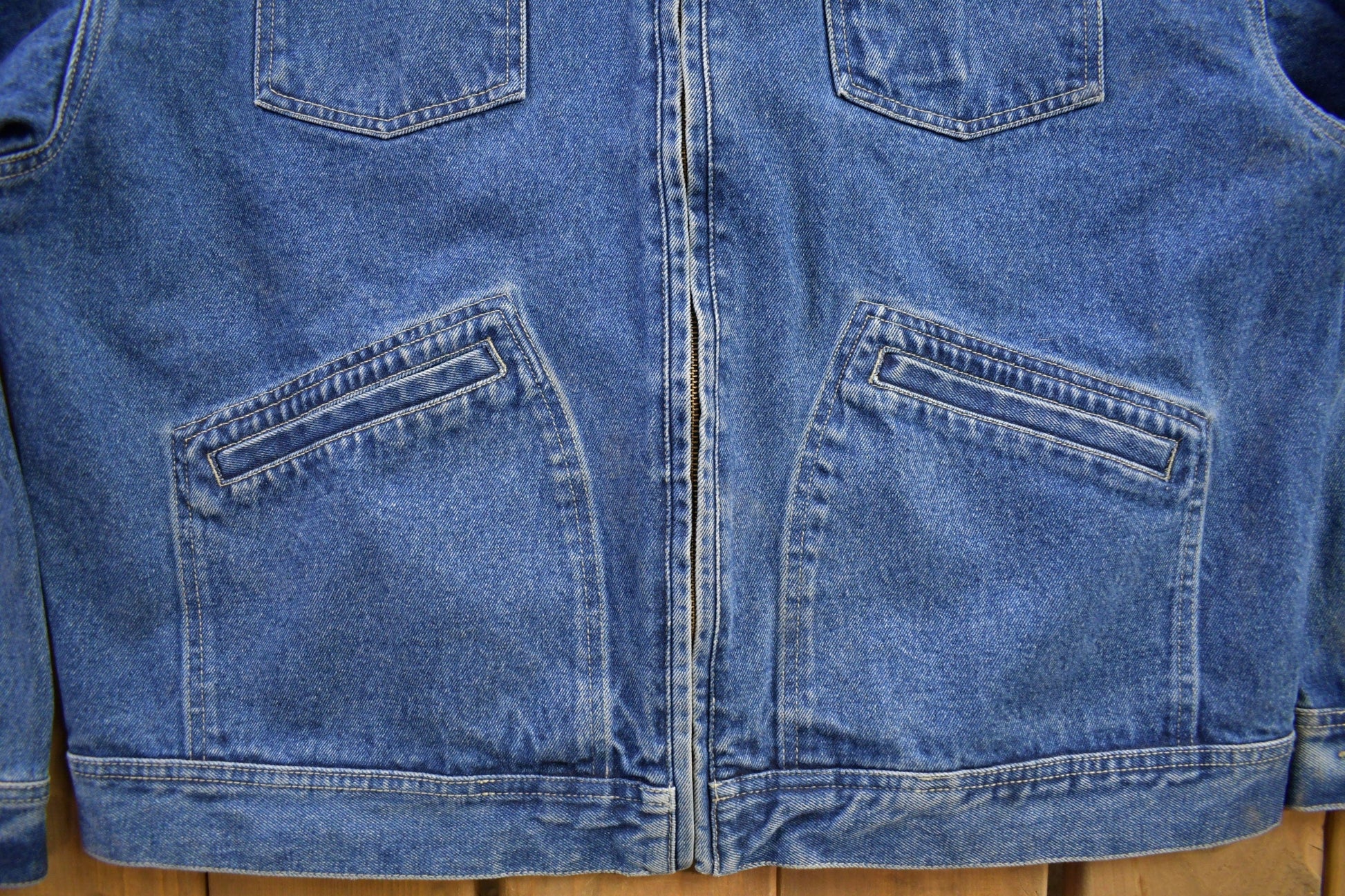 Vintage Y2k Rocawear Denim Jean Jacket Men's XL from propervintagecanada