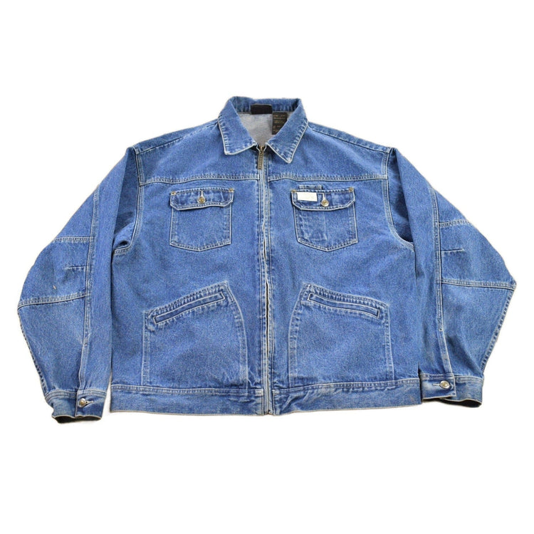 Vintage Y2k Rocawear Denim Jean Jacket Men's XL from propervintagecanada