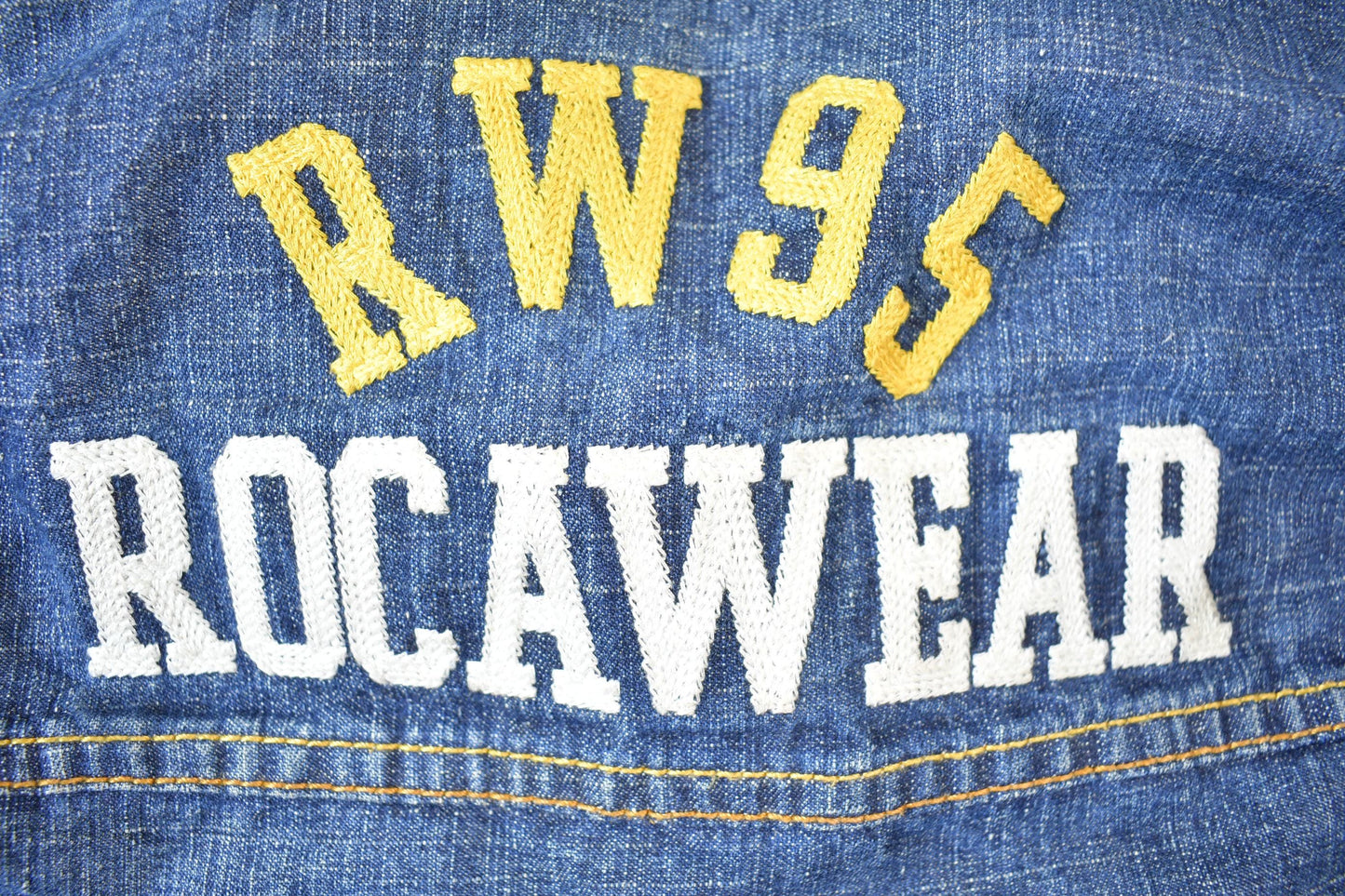 Vintage Y2K Rocawear Faded Jean Jacket Men's Large from propervintagecanada