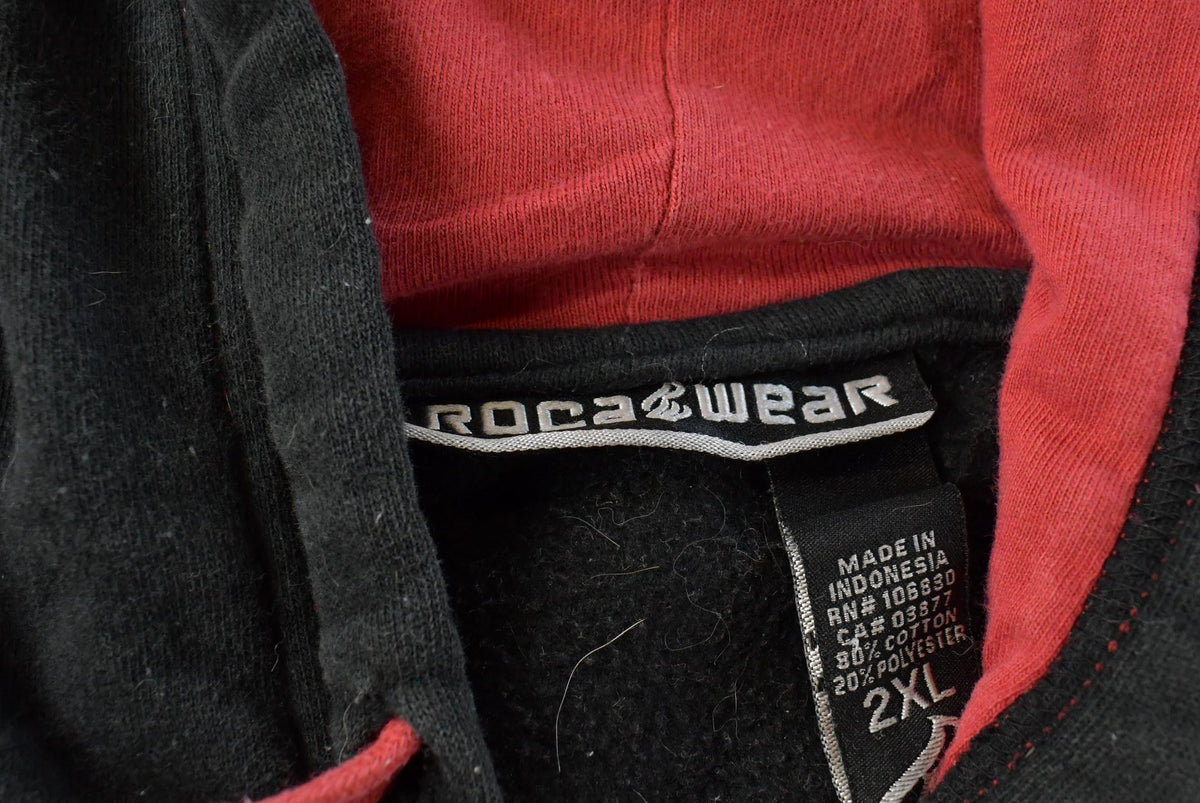 Vintage Y2K Rocawear Full Zip Hoodie Sweatshirt Men's XXL from propervintagecanada
