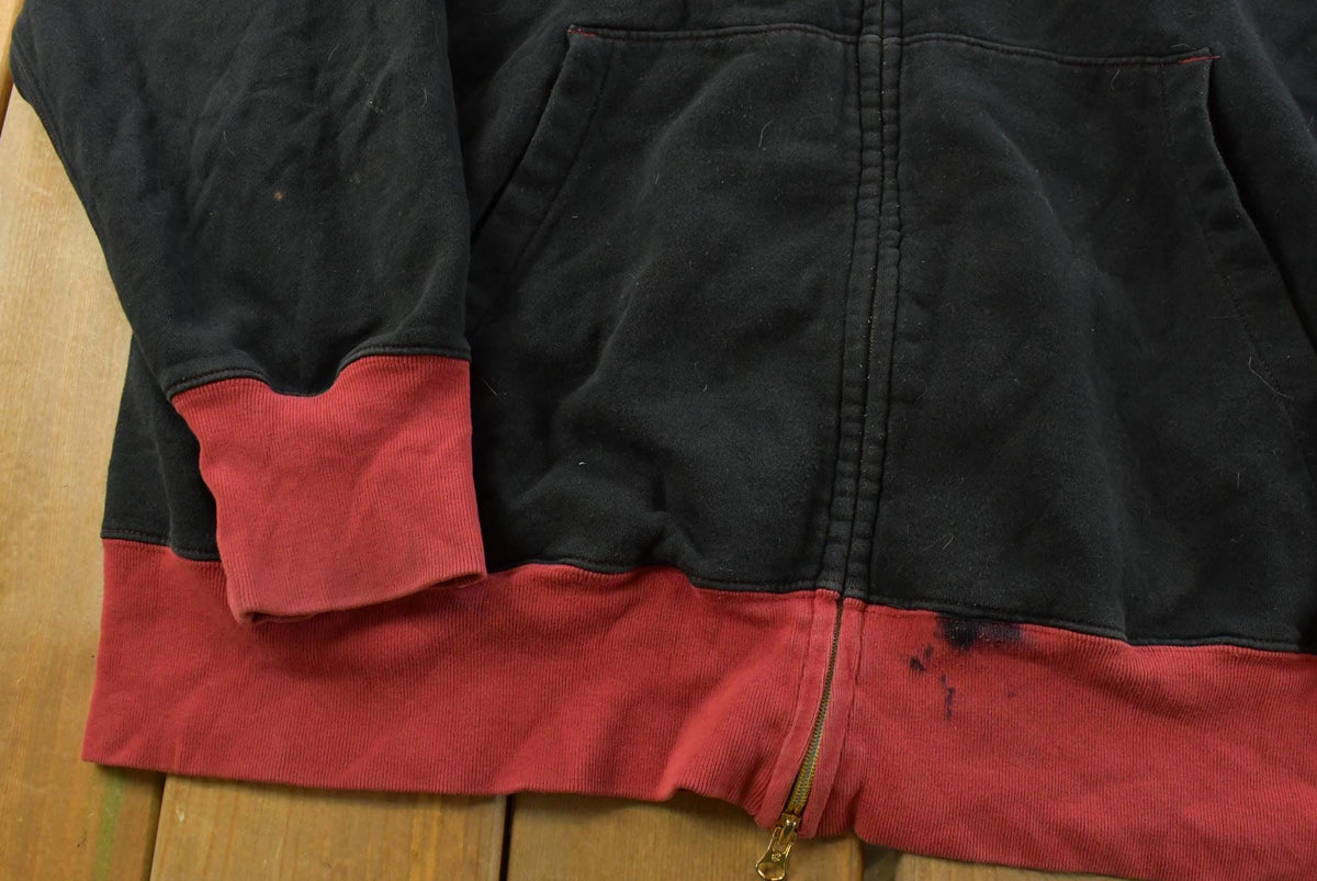 Vintage Y2K Rocawear Full Zip Hoodie Sweatshirt Men's XXL from propervintagecanada