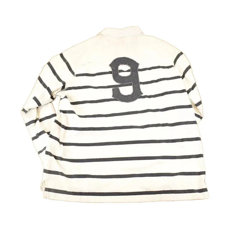 Vintage Y2K Rocawear Souvenir Rugby Quarter Button Shirt Men's XXL from propervintagecanada