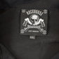 Vintage Y2K Rockhouse Roadhouse Flaming Skulls AOP Thrashed Button Up Shirt Men's XL from propervintagecanada