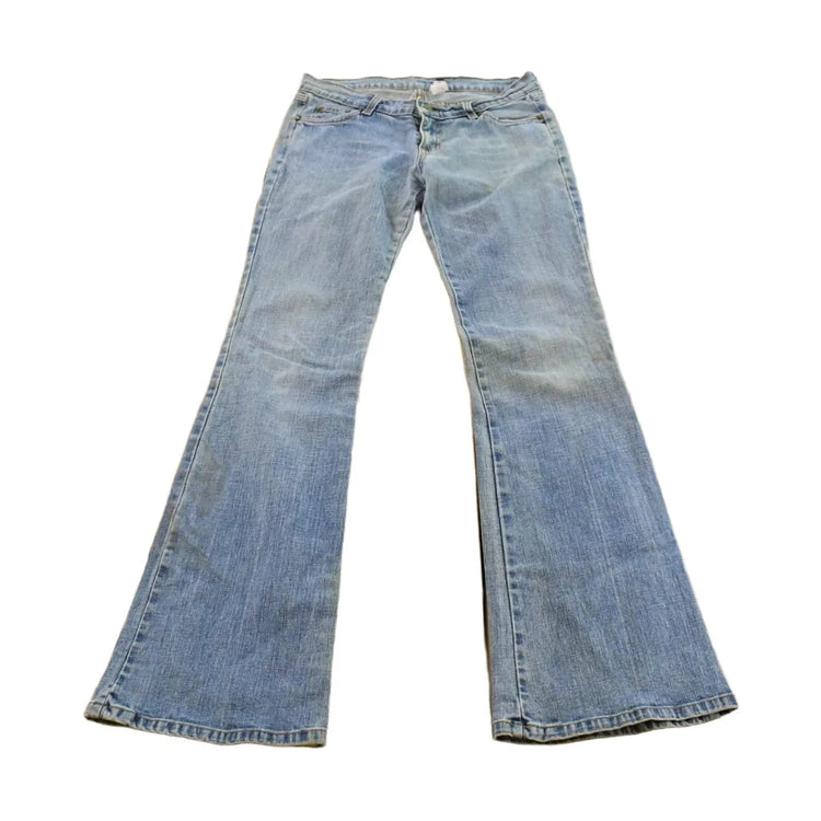 Vintage Y2K RT Low Rise Flare Denim Jeans Women's 28 x 32 from propervintagecanada