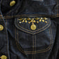 Vintage Y2K Ruby Rd Denim Shirt Jacket Women's Small from propervintagecanada