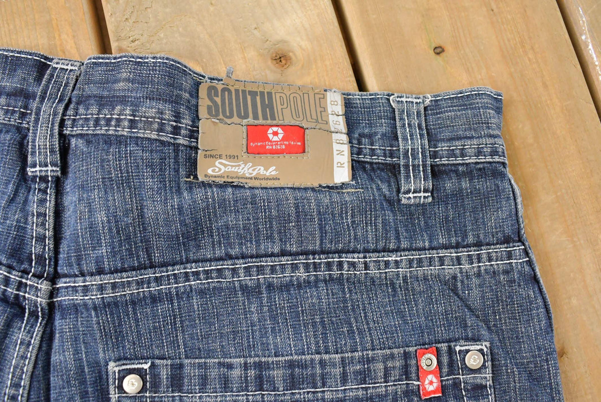 Vintage Y2K Southpole Distressed Baggy Denim Jeans Men's 39 x 33 from propervintagecanada
