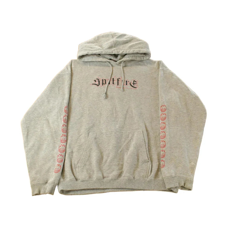 Vintage Y2K Spitfire Skateboarding Hoodie Sweatshirt Men's Large from propervintagecanada