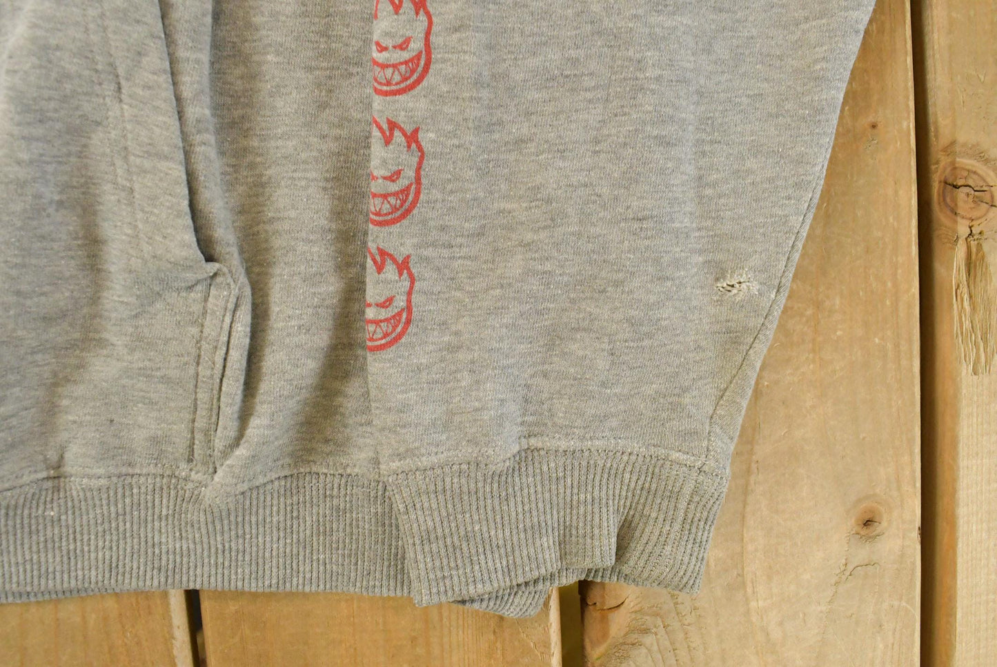 Vintage Y2K Spitfire Skateboarding Hoodie Sweatshirt Men's Large from propervintagecanada