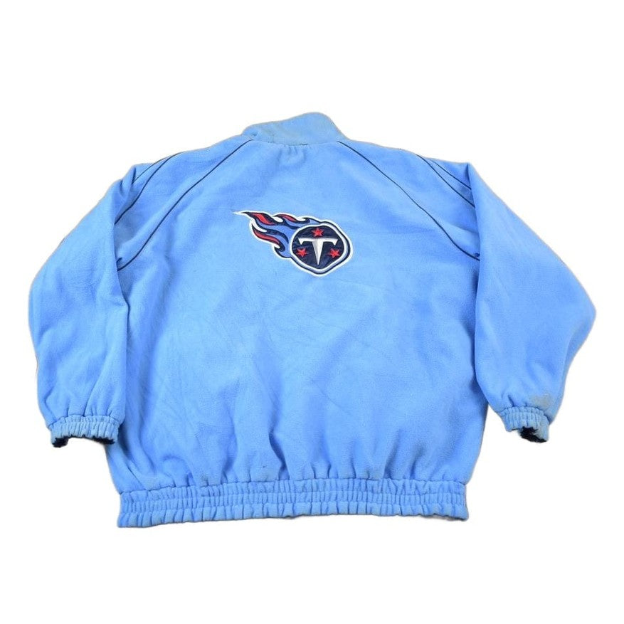 Vintage Y2K Tennessee Titans NFL Reversible Fleece Football Jacket Men's 2XL from propervintagecanada