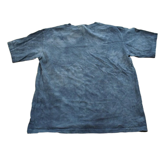 Vintage Y2K The Mountain Dolphins Moon Tie Dye T-Shirt Mens S from propervintagecanada
