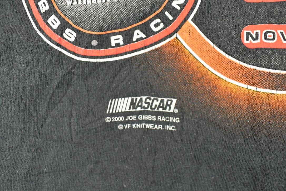 Vintage Y2K Ty Stewart Souvenir Nascar Winston Cup Travel T-Shirt Men's XL / Joe Gibbs Destination Shirt / 2000s Racing Graphic Tee from propervintagecanada