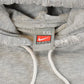 Vintage Y2K University of Illinois Nike Middle Swoosh Hoodie Sweatshirt Men's 2XL from propervintagecanada