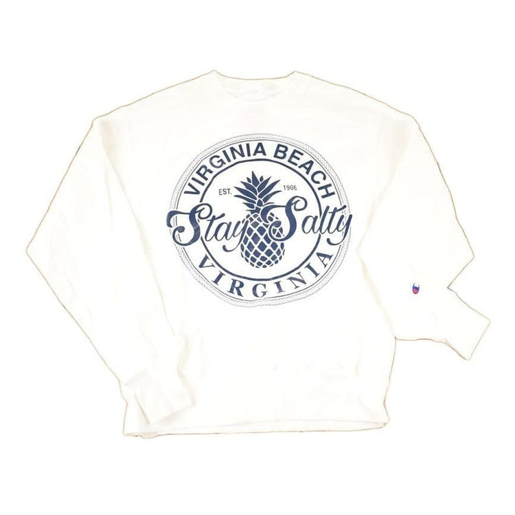 Vintage Y2K Virginia Beach Champion Reverse Weave Crewneck Sweatshirt Men's M from propervintagecanada