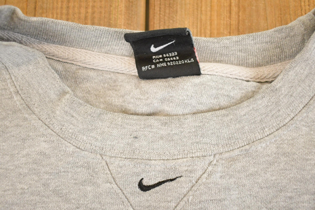 Vintage Y2K Wabasso Football Middle Swoosh Nike Crewneck Sweatshirt Men's XL from propervintagecanada