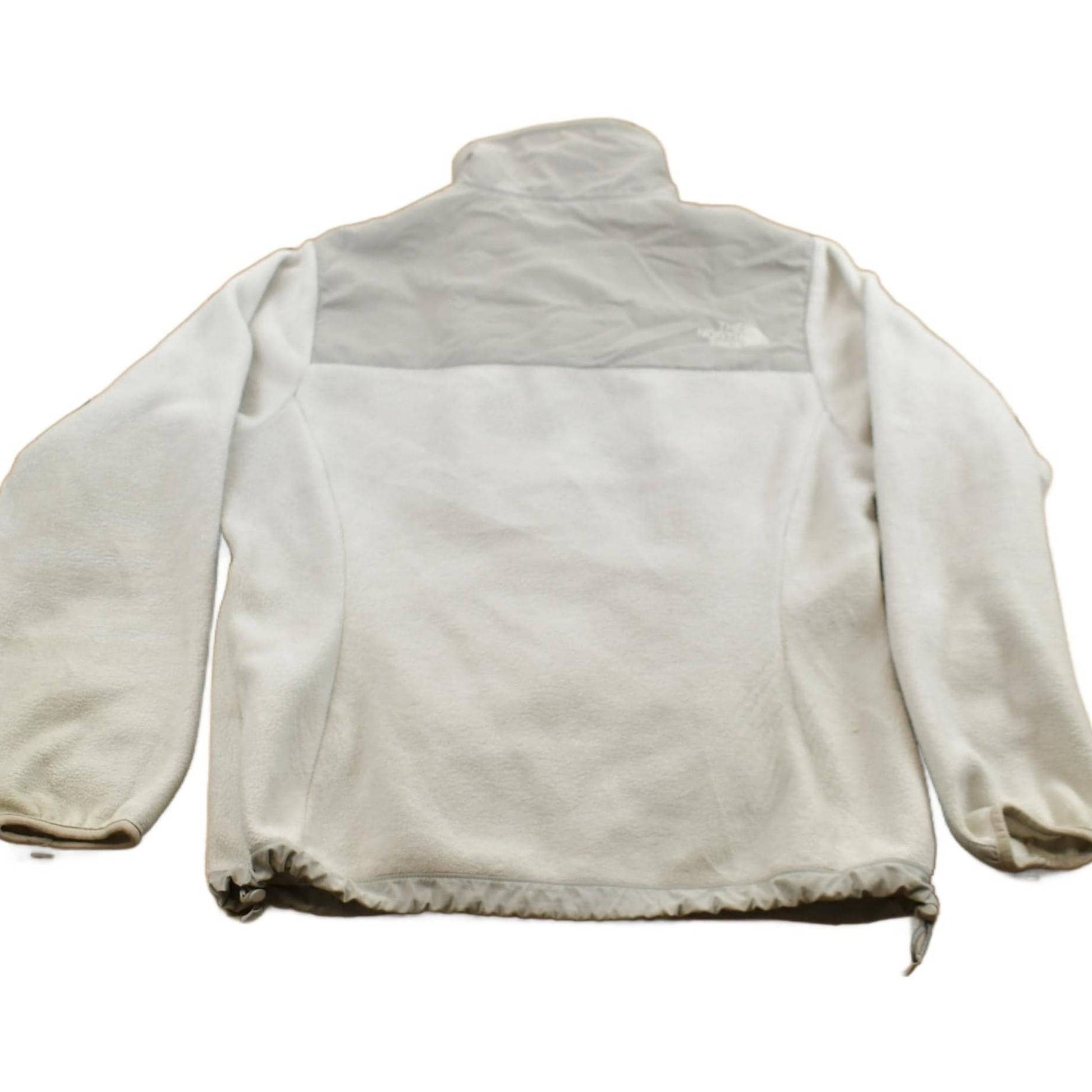 Vintage Y2K Womens The North Face White Grey Denali Fleece Sweater Women's S from propervintagecanada