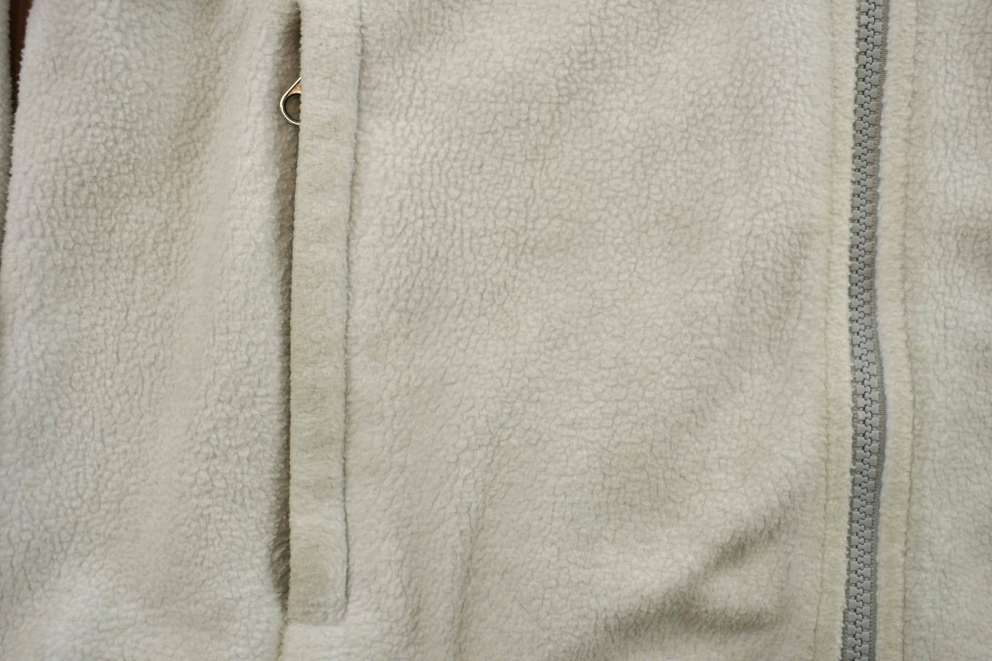 Vintage Y2K Womens The North Face White Grey Denali Fleece Sweater Women's S from propervintagecanada