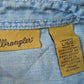 Vintage Y2K Wrangler Denim Button Up Cowboy Shirt Women's XL from propervintagecanada