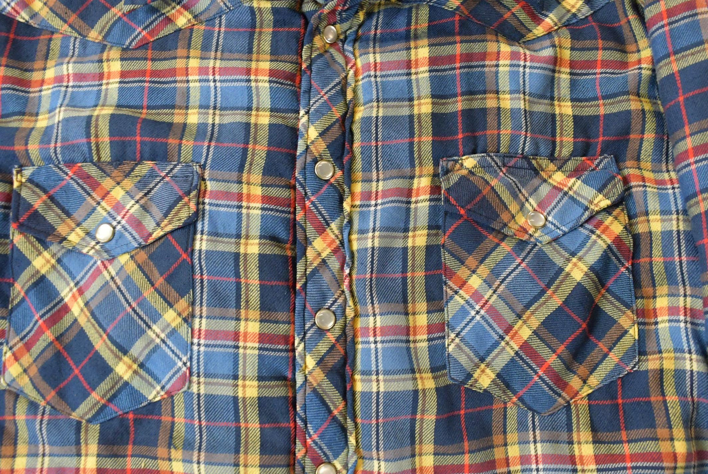 Vintage Y2K Wrangler Western Plaid Button Up Flannel Shacket Mens XL / Quilt Lined / Insulated Shirt Jacket / Cowboy Western Workwear from propervintagecanada