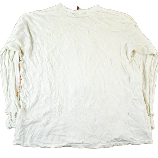 Vintage Y2K Year Of The Dragon Super Thrashed Crewneck Sweatshirt Mens L from propervintagecanada