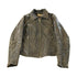 Vintage Y2K Zoul Washed Leather Biker Jacket Women&
