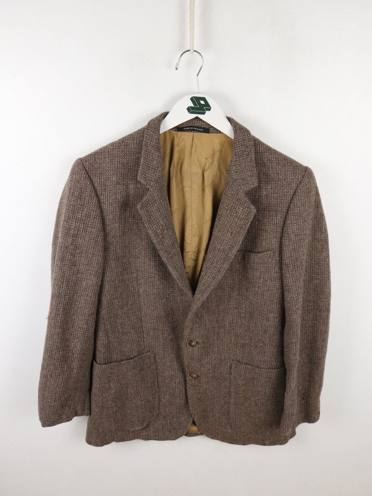Vintage Yves Saint Laurent Blazer Jacket Mens Medium Brown Wool from propervintagecanada