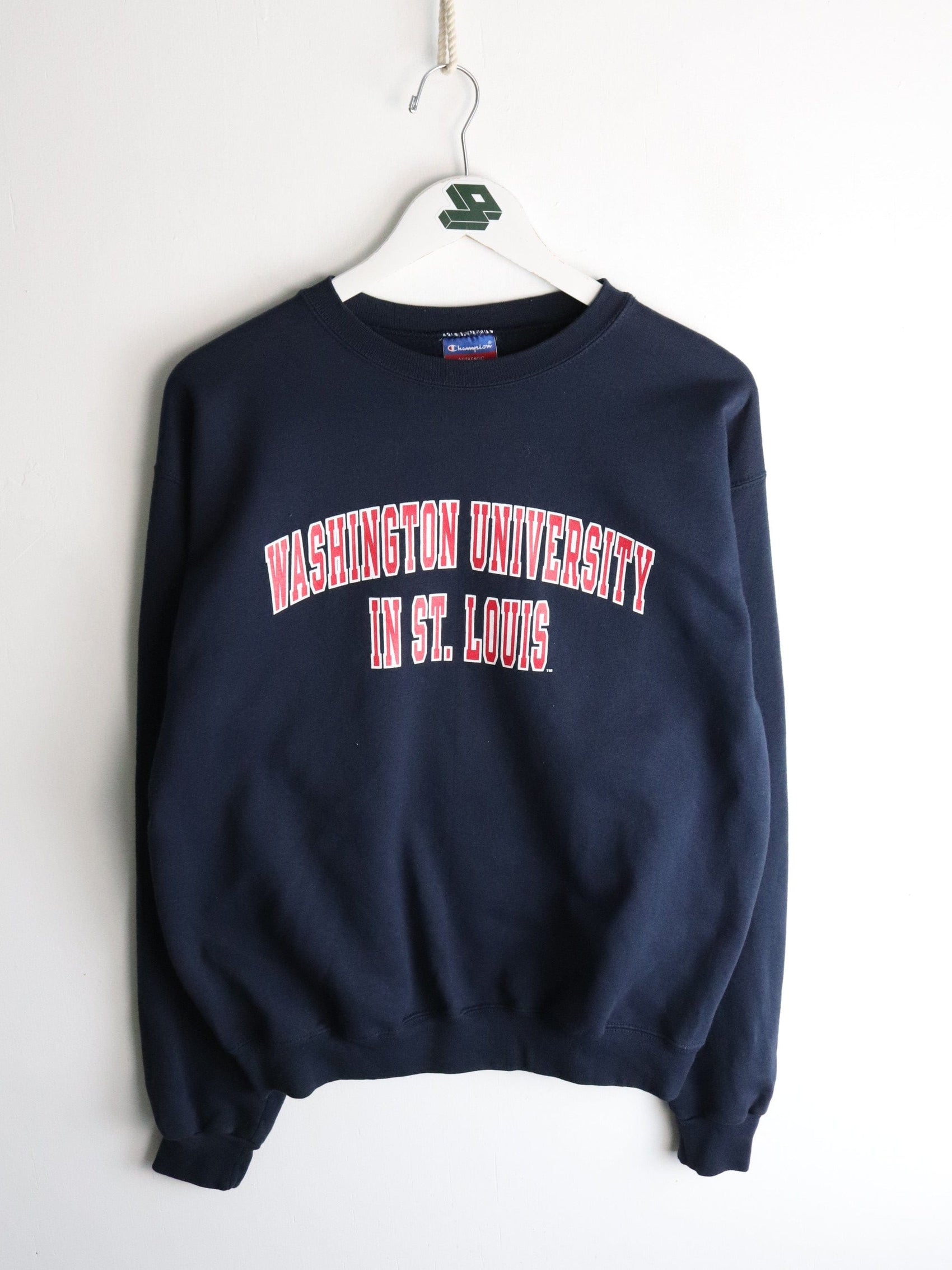 Washington University In St. Louis Sweatshirt Mens Medium Blue