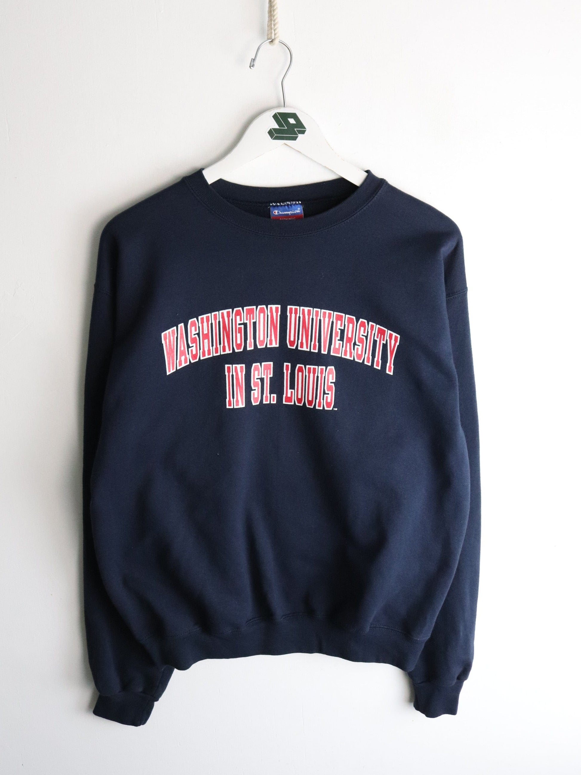 Washington University In St. Louis Sweatshirt Mens Medium Blue from propervintagecanada