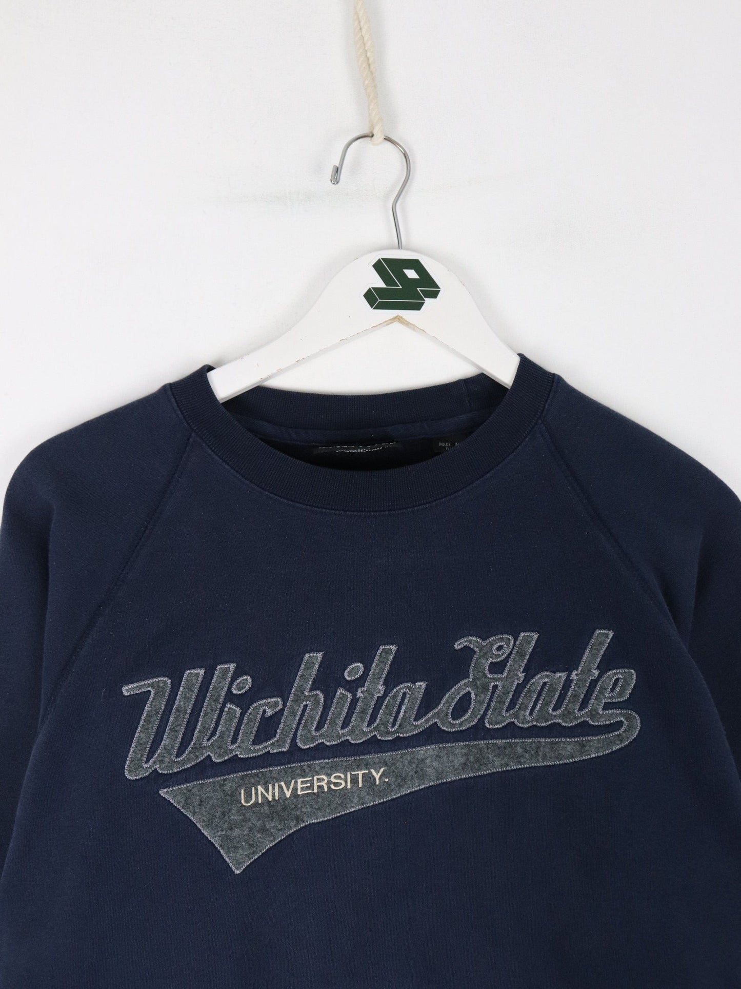 Wichita State University Sweatshirt Fits Mens Medium Blue College