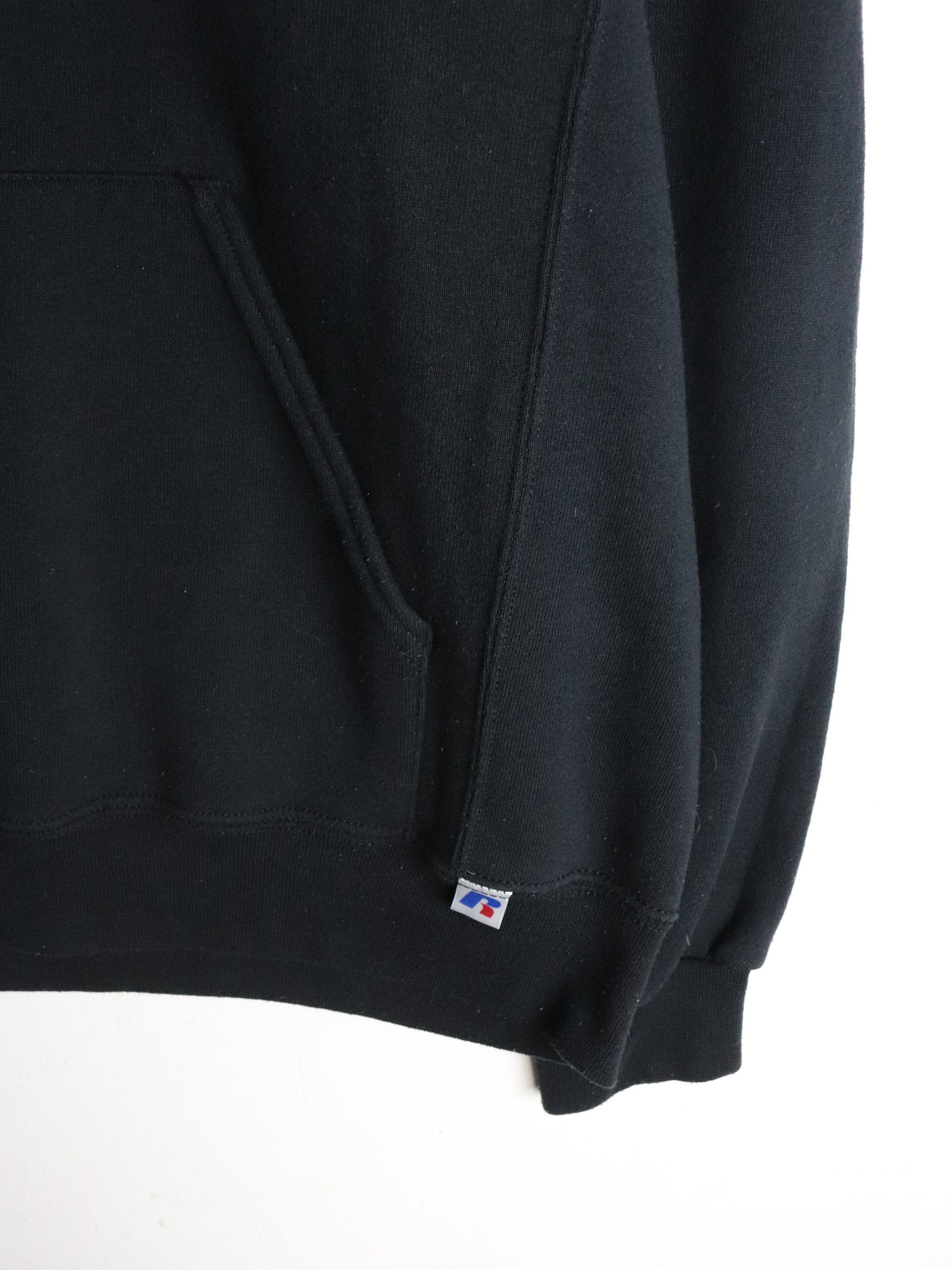 Wilfrid Laurier Golden Hawks Sweatshirt Mens Medium Black Hoodie from propervintagecanada