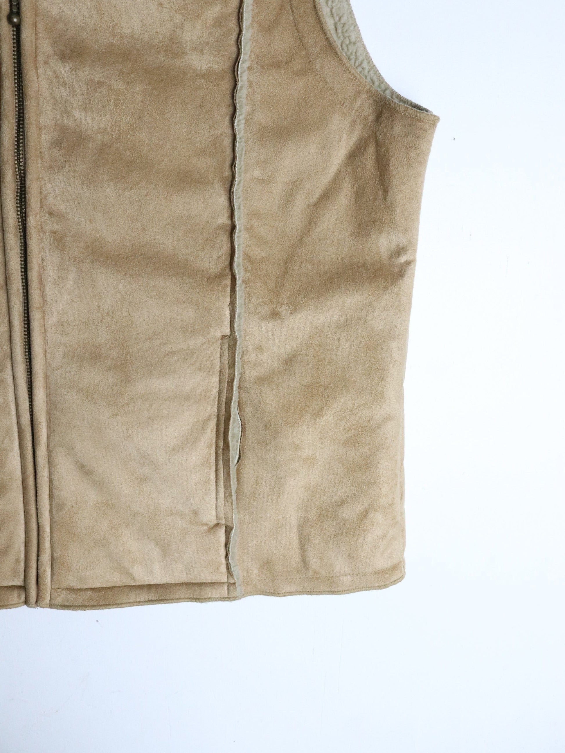 WindRiver Vest Youth XL Beige Jacket from propervintagecanada