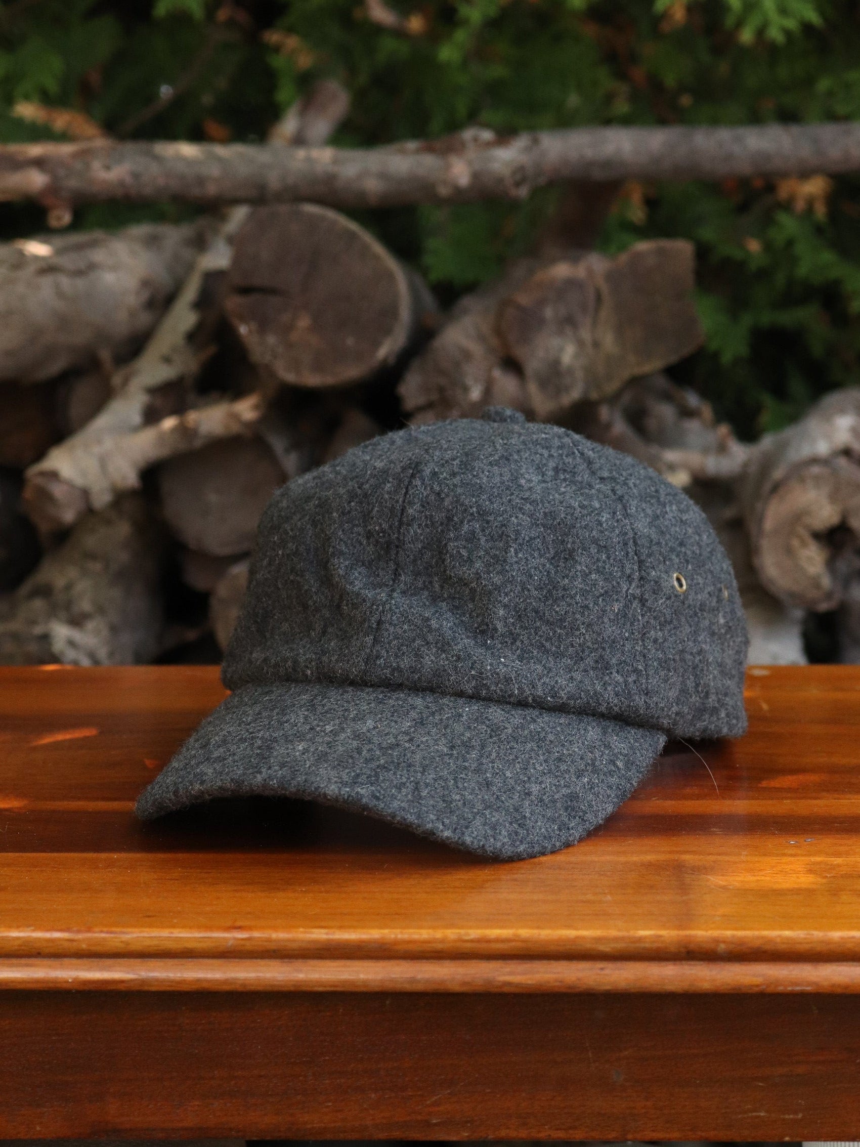 Wool Blend Hat Adult Grey from propervintagecanada