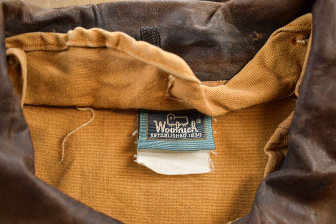 Woolrich Clothing > Gender Neutral Adult Clothing > Jackets & Coats Vintage 1960s Woolrich Chore Jacket Men's XL