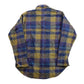 Woolrich Clothing > Men's Clothing > Shirts & Tees > Oxfords & Button Downs Vintage 1980s Woolrich Blue Plaid Wool Shacket Men's Medium