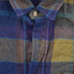 Woolrich Clothing > Men's Clothing > Shirts & Tees > Oxfords & Button Downs Vintage 1980s Woolrich Blue Plaid Wool Shacket Men's Medium