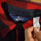 Woolrich Clothing > Men's Clothing > Shirts & Tees > Oxfords & Button Downs Vintage 1980s Woolrich Buffalo Plaid Flannel Button Up Shirt Men's Large