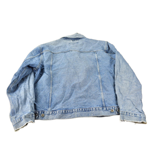 Wrangler Clothing > Gender Neutral Adult Clothing > Jackets & Coats Vintage 1980s Wrangler Hero Light Wash Jean Jacket Men's 2XL